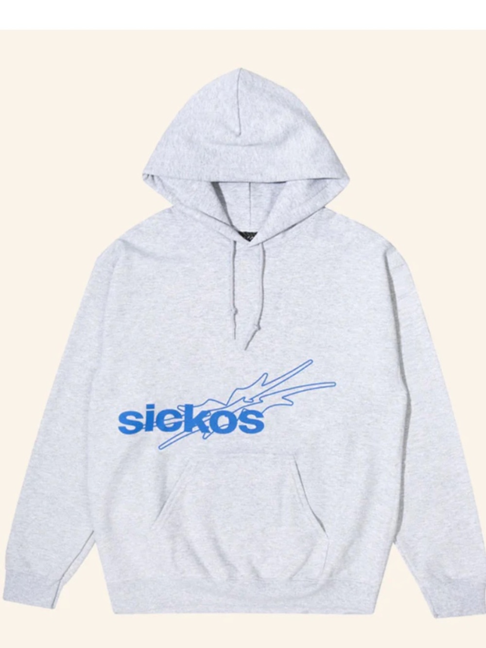 Sickos Apres Heather Hoodie Size L NWT